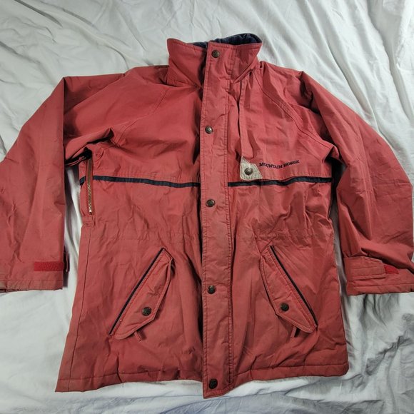 Mountain Horse Size Large Red Most Technical Riding Jacket Equestrian Horses